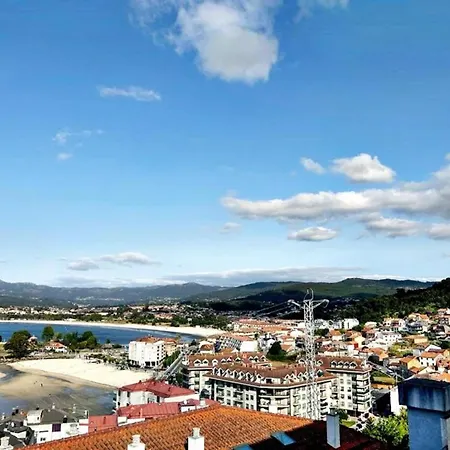 Holibai, Marino, Viva La Experiencia Del Mar Desde Su Terraza, Baiona, Galicia Appartamento